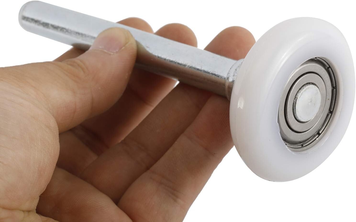 12 Quiet Garage Door Rollers Nylon Door Wheels Replacement With 6200ZZ Bearing