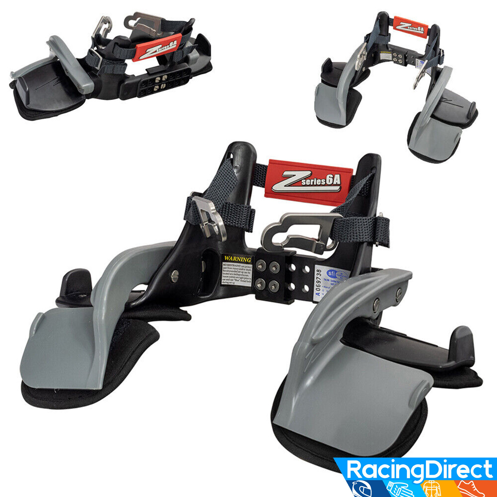 ZAMP- Z-Tech Series 6A High Back SFI 38.1 Racing Head and Neck Restraint Device