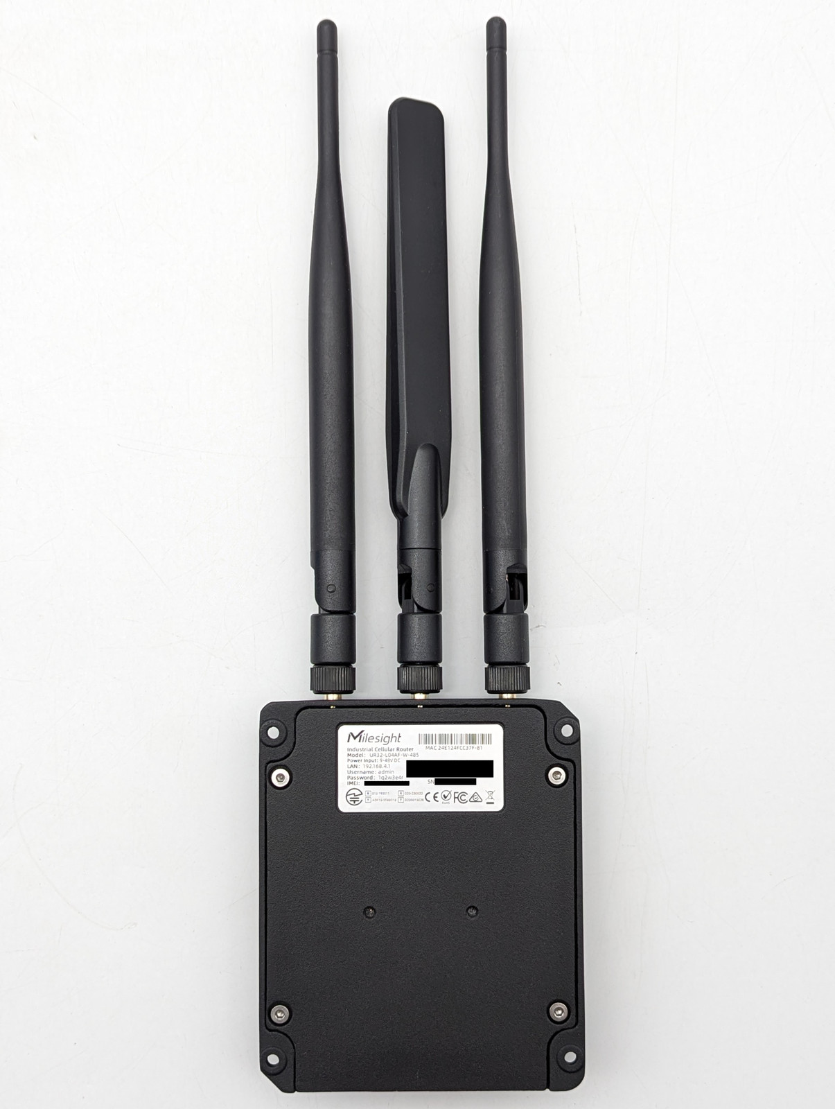 Milesight Celluar Router w/ 3 Third Reality Sensi V3 Zigbee Contact Sensors