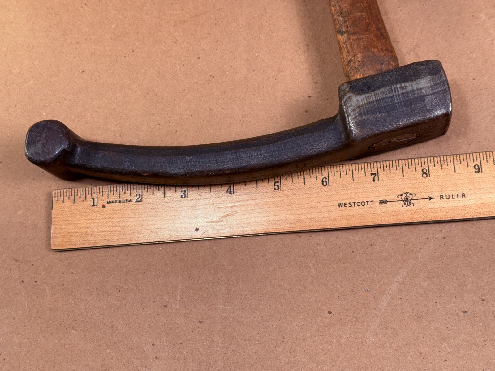 Vintage Fairmount No. 155 Auto Body Bumping Hammer w/ Blue Point Handle