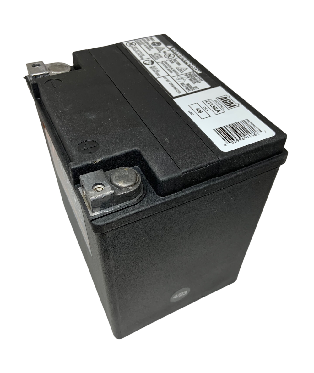 Deka ETX30L Battery - OEM 12V 400 CCA 1 Year Warranty