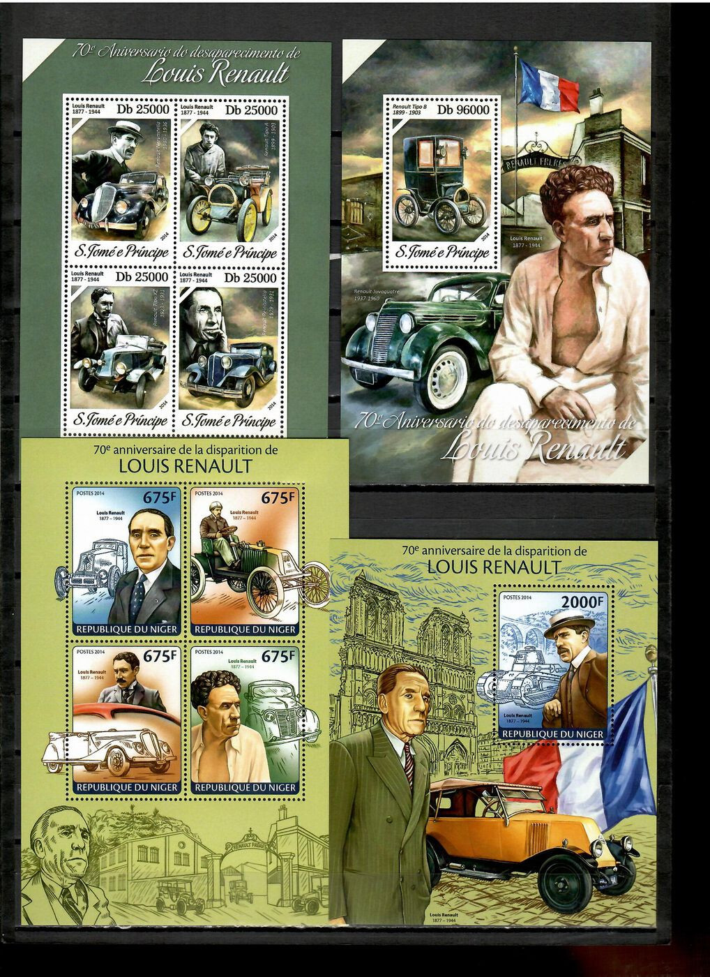 CARS / AUTOMOBILES [Pt.2] Collection 60 s/s Michel CV 707.50€ MNH #CNA424