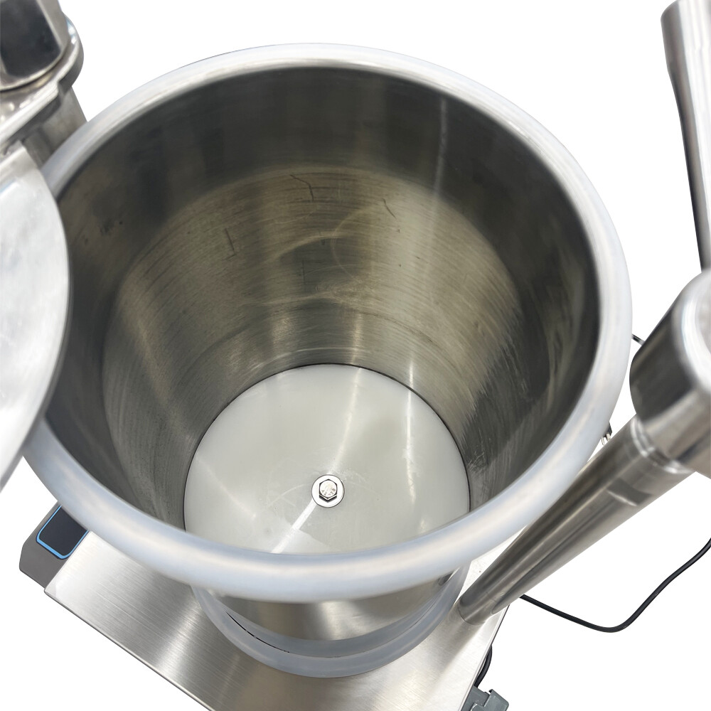 110V 26L Commercial Hydraulic Sausage Stuffer Filler SF260 with 3 Filling Nozzle