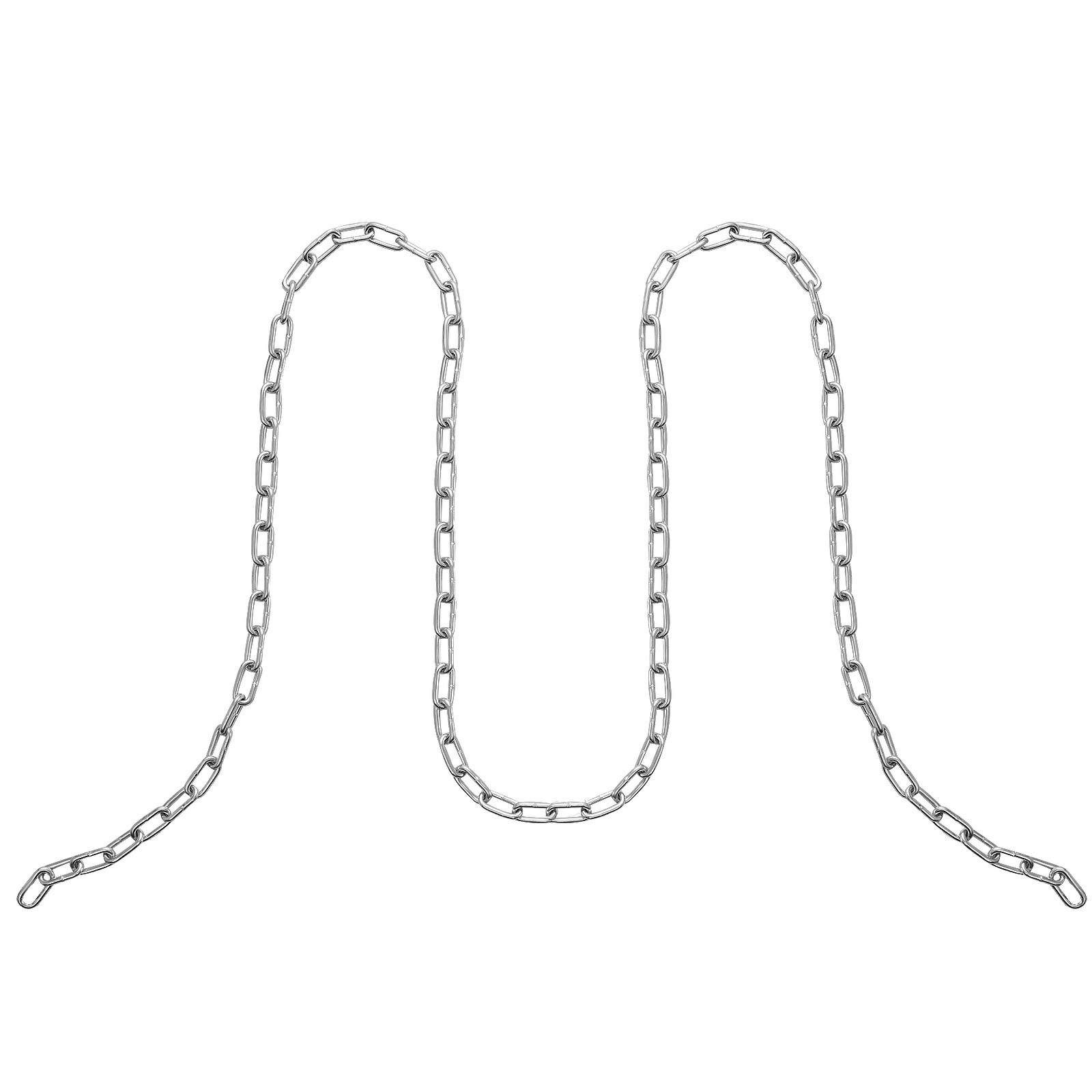 VEVOR 1/8" x 100' Zinc Plated Proof Coil Chain Carbon Steel Chain Sling 330 lbs