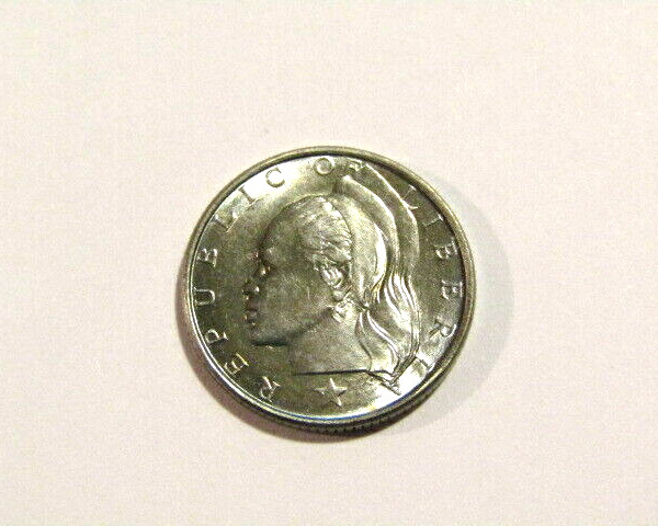 Liberia 1966 10 Cents Bu Coin