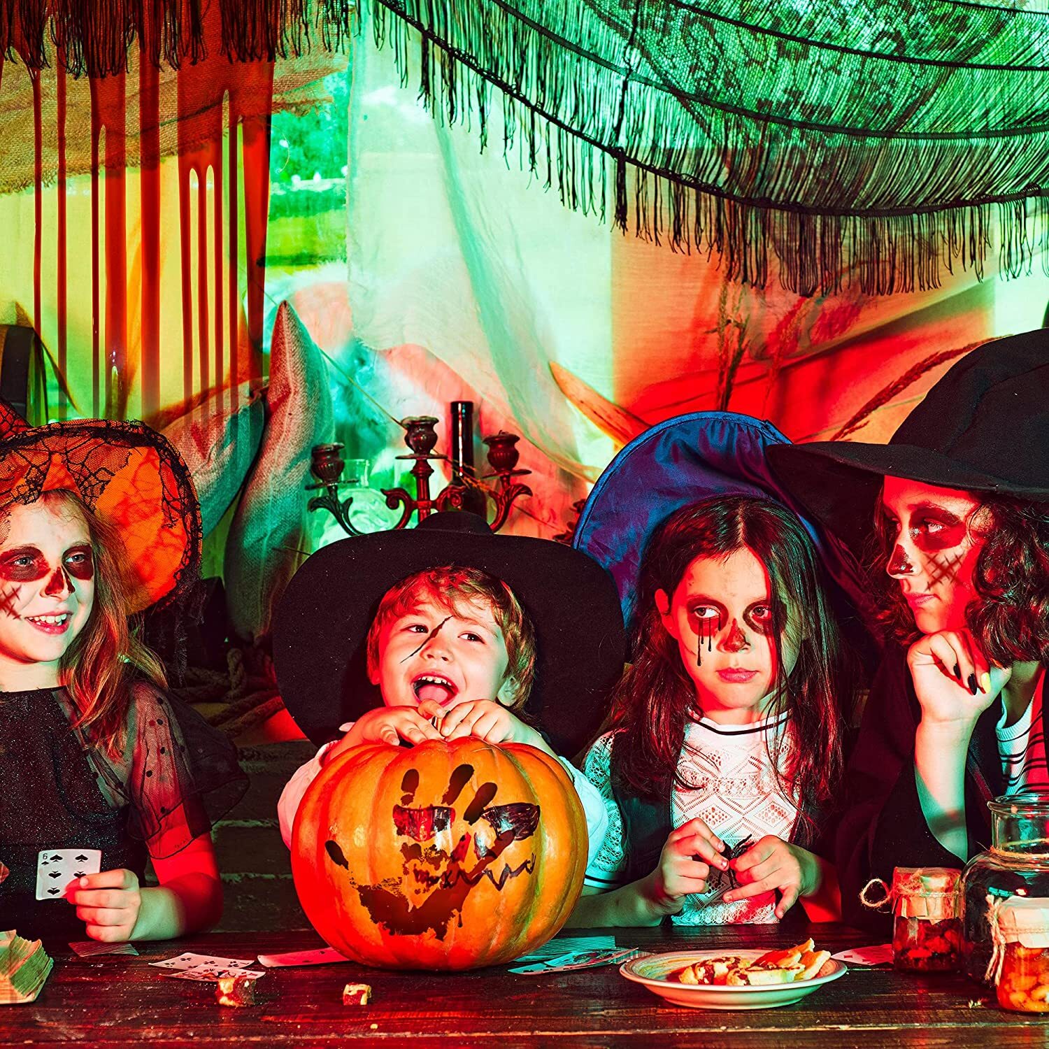 Pint of Fake Vampire Blood 16 Oz Liquid Bottle Halloween Costume Makeup