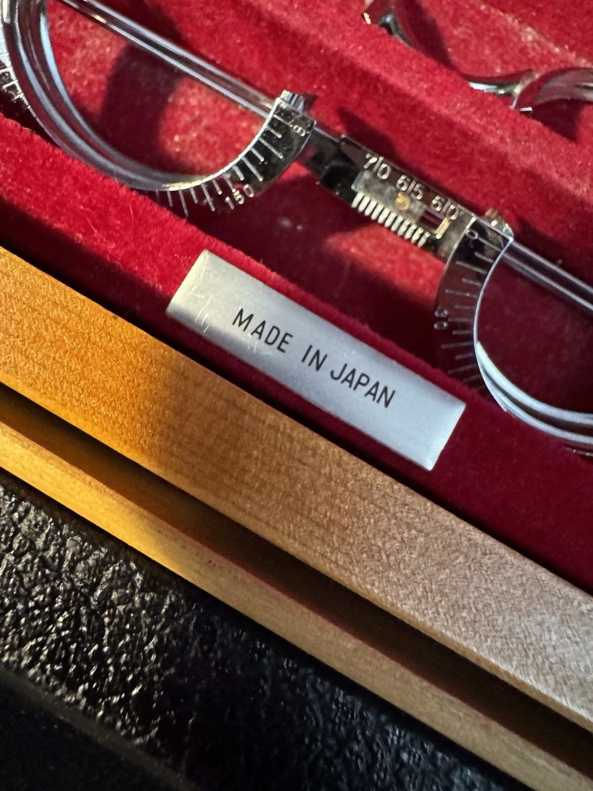 Vintage Optometrist Eye Doctor Trial Lens & Fitting Kit In Locking Case