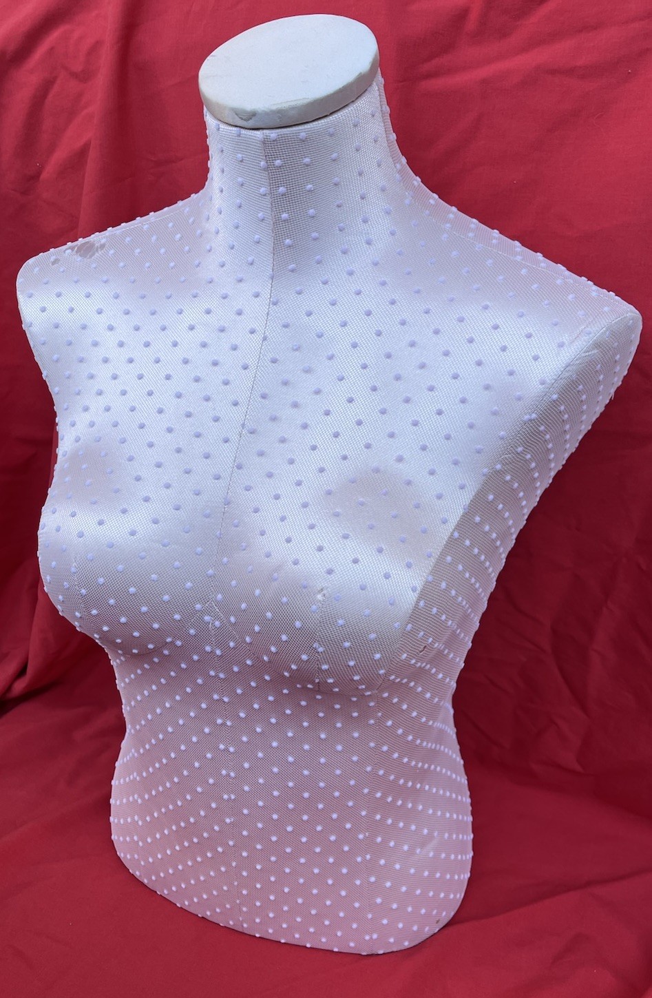 Victoria Secret PINK Store Display FORM Polka Dots Torso Mannequin