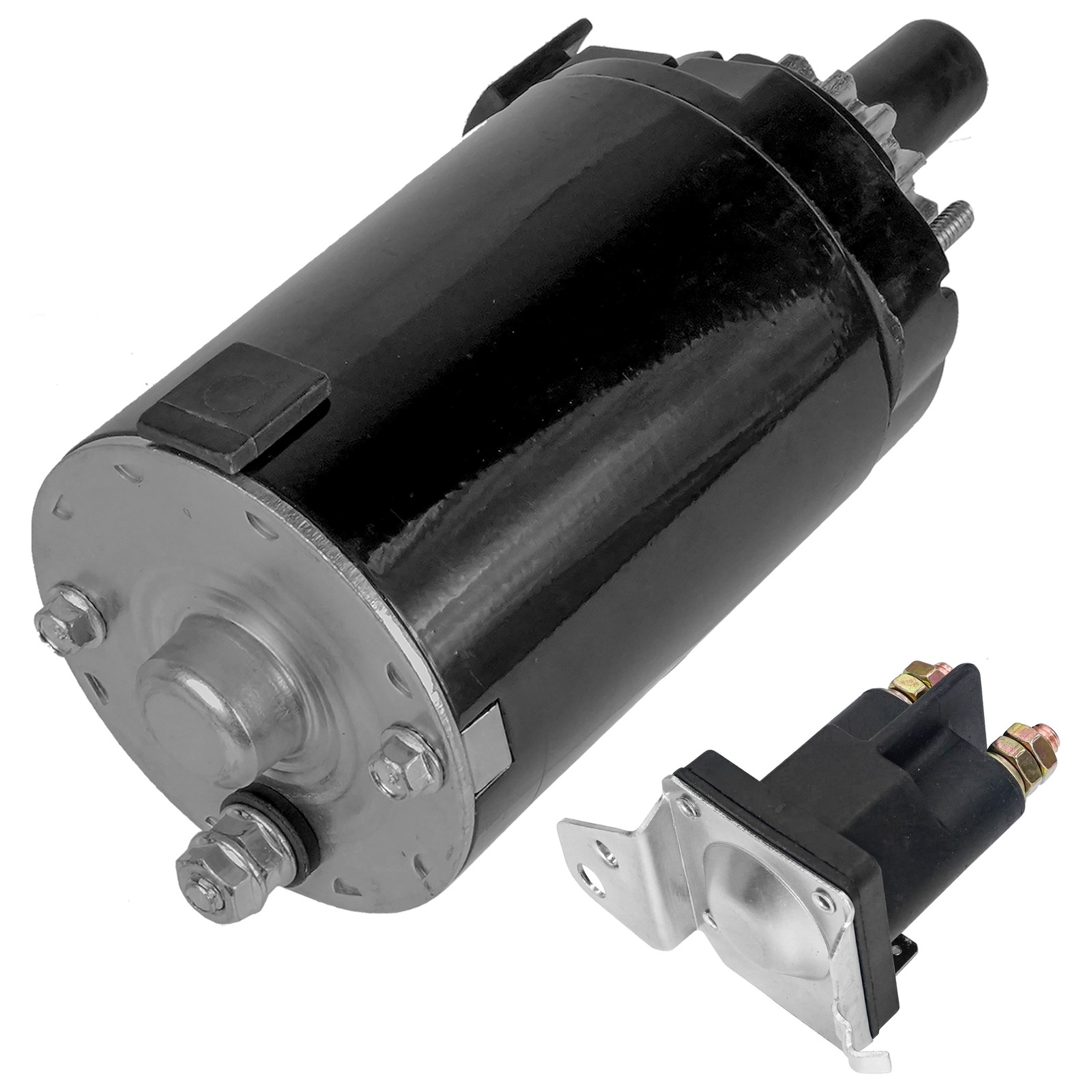 Starter & Solenoid for Cub Cadet LTX 1040 LTX 1045 XT1-LT 42 13WVA1CS009 Enduro
