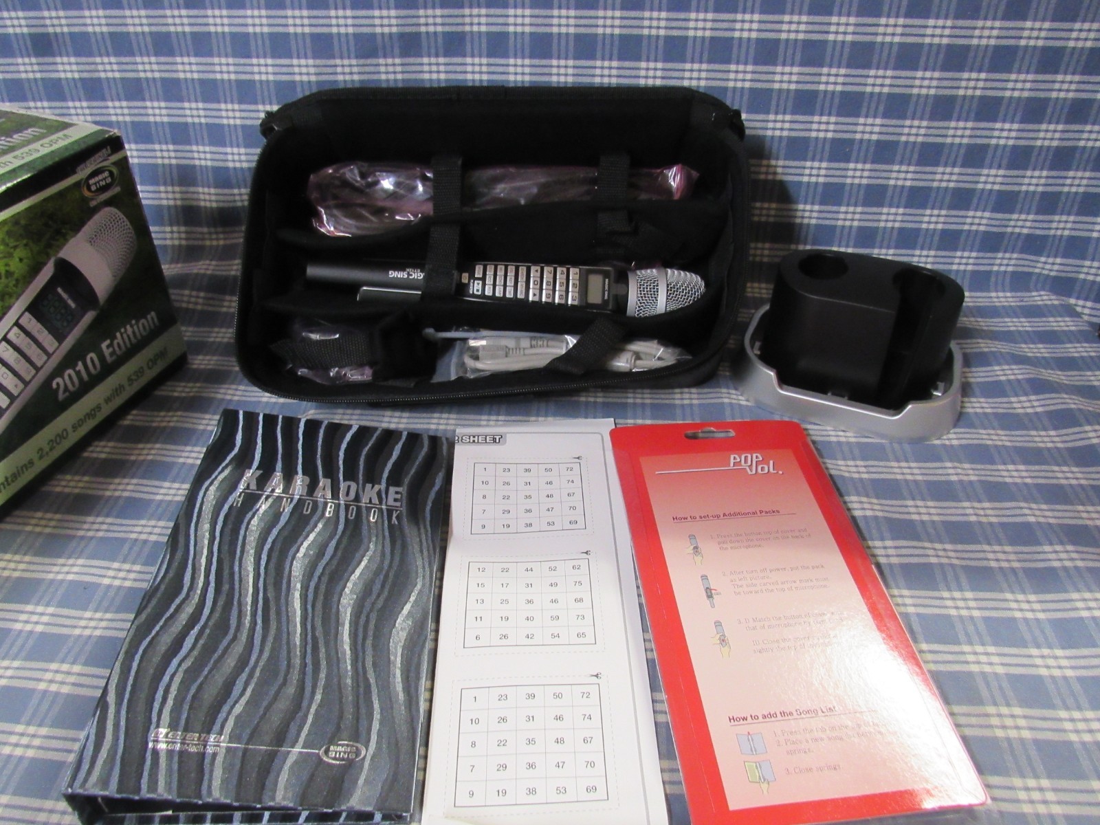 Magic Sing Emerald ET12K All-in-One Karaoke System (Excellent) FREE SHIPPING