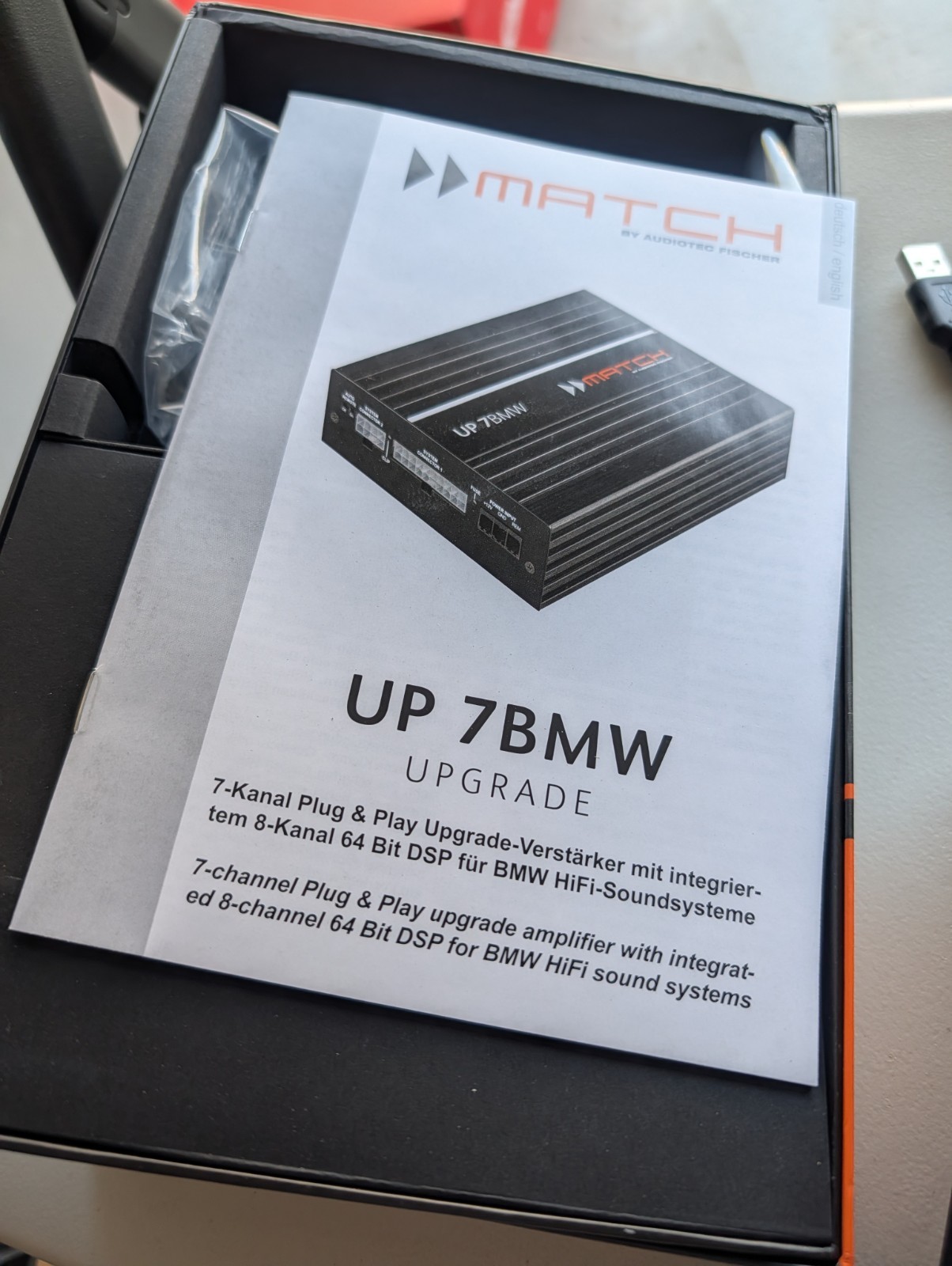 Audiotec Fischer MATCH UP 7BMW – Excellent Condition – Complete Original Set