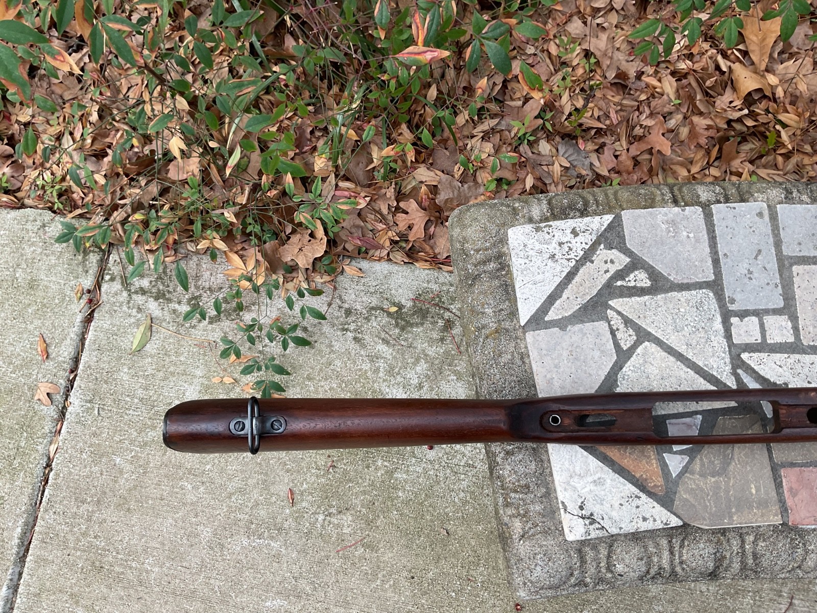 REMINGTON 1903A3 stock, handguard and hardware as shown.