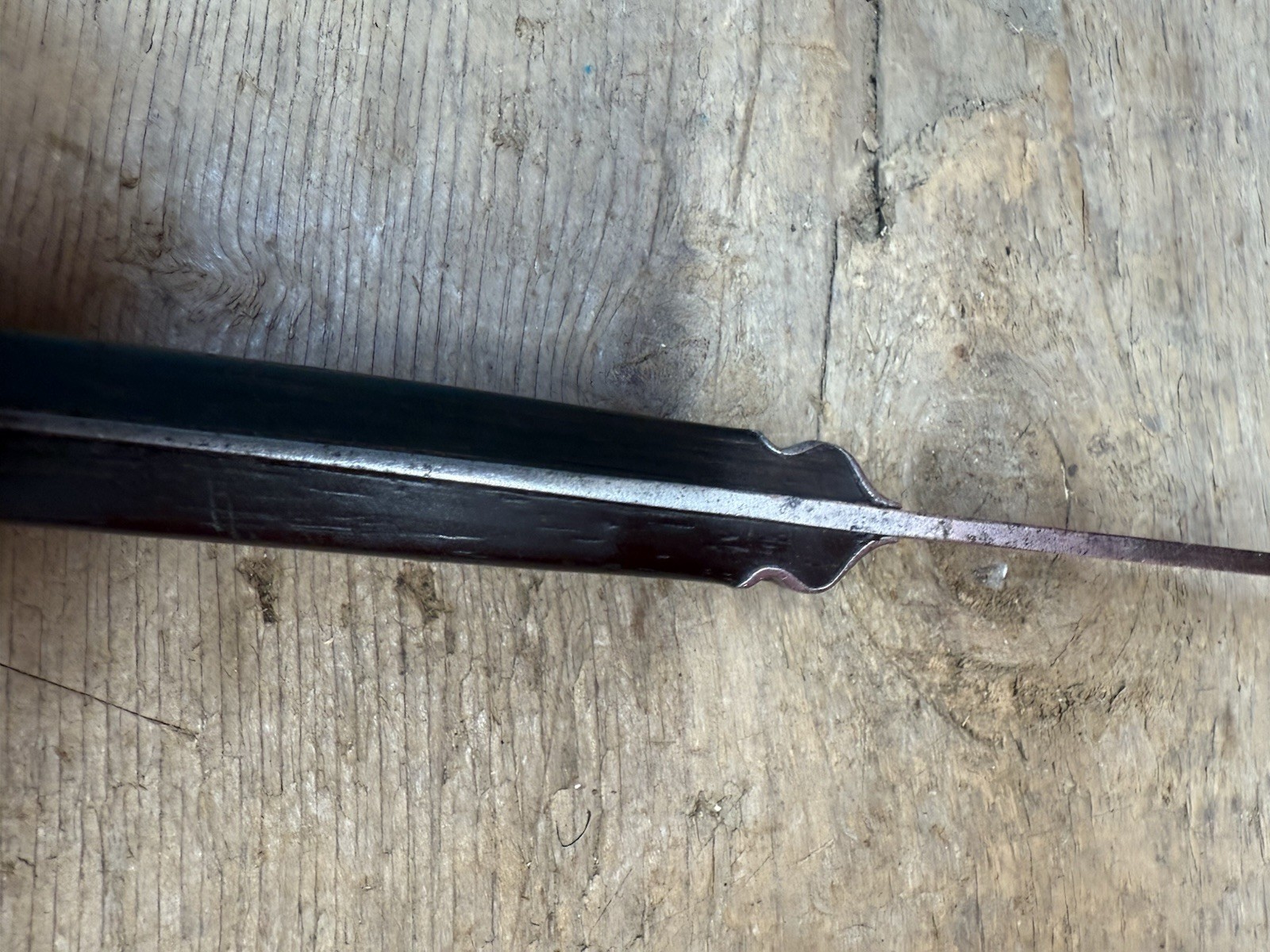 1800s 19th Century Native American Trade Knife Ex. Museum Collection