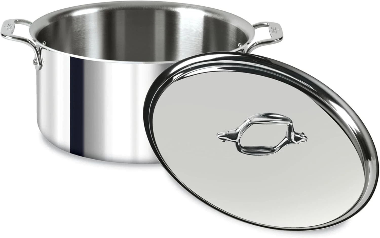 All-Clad 4508 D3 18/10 Stainless 3-ply Bonded Cookware, 8 Qt Stockpot with Lid
