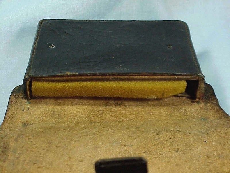 Original Used Civil War .36 Cal. PISTOL CARTRIDGE BOX