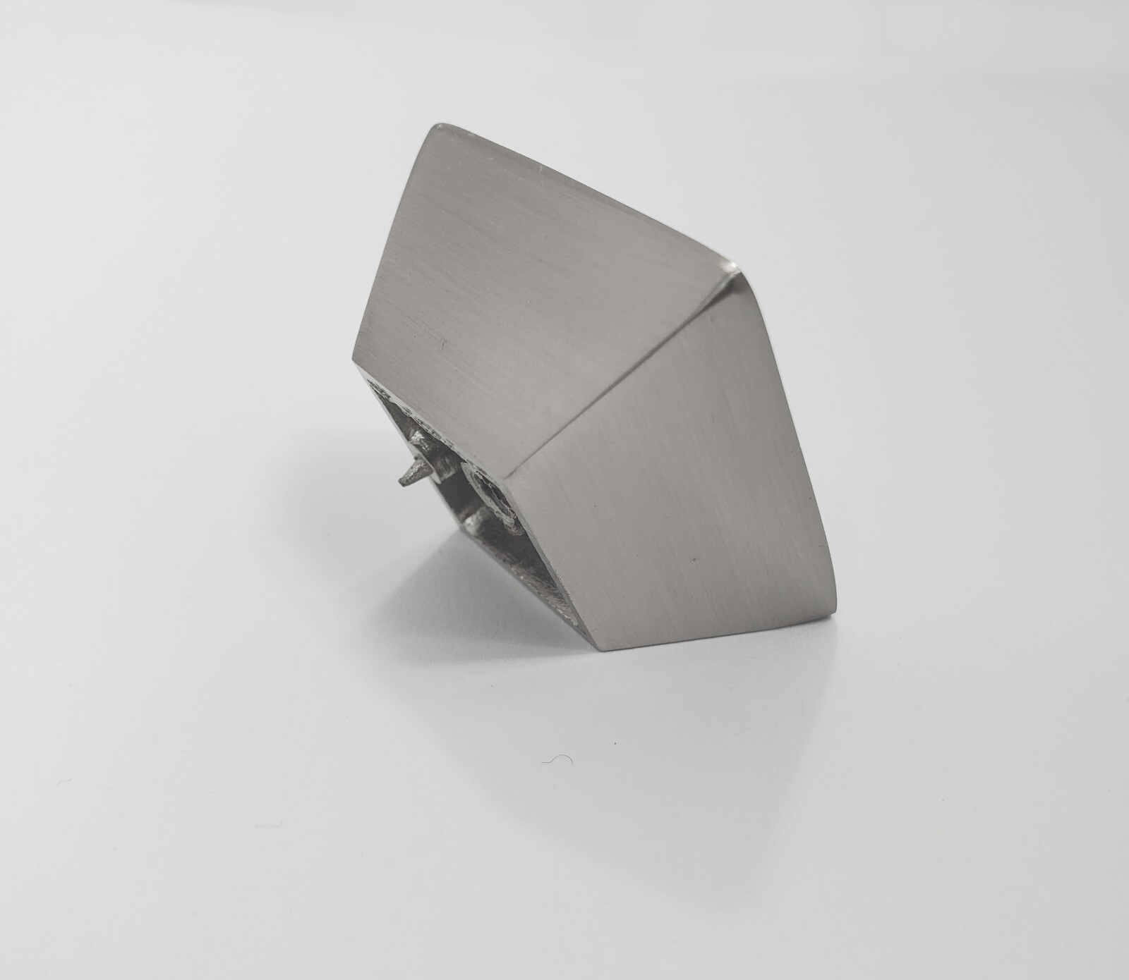 Discount Square Kitchen/Bathroom Cabinet Hardware Knob Pull Brushed Nickel