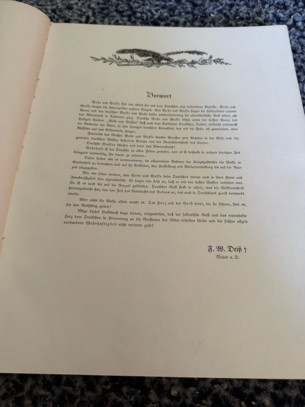 1931 German Army History Pre 1863 In German 323 Pages. Military Weapons Unit