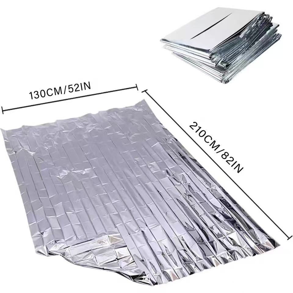 30/20/10 PACK Extra Large 82"x 52 Emergency Solar Mylar Blanket Survival Safety