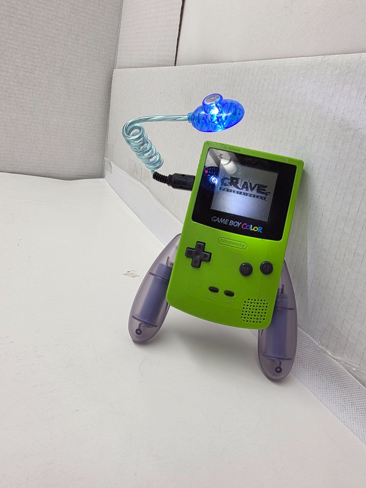 NEW Super Bright LED Worm/Snake Light for Game Boy Color No Batteries Required B