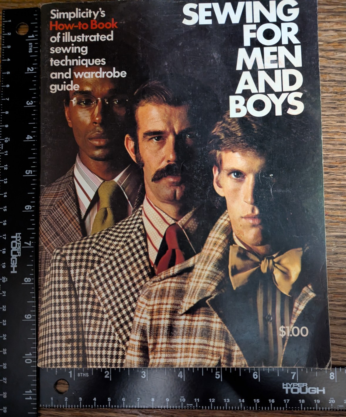 Vintage Simplicity's Sewing For Men and Boys 1973 Illustrated Sewing Techniques