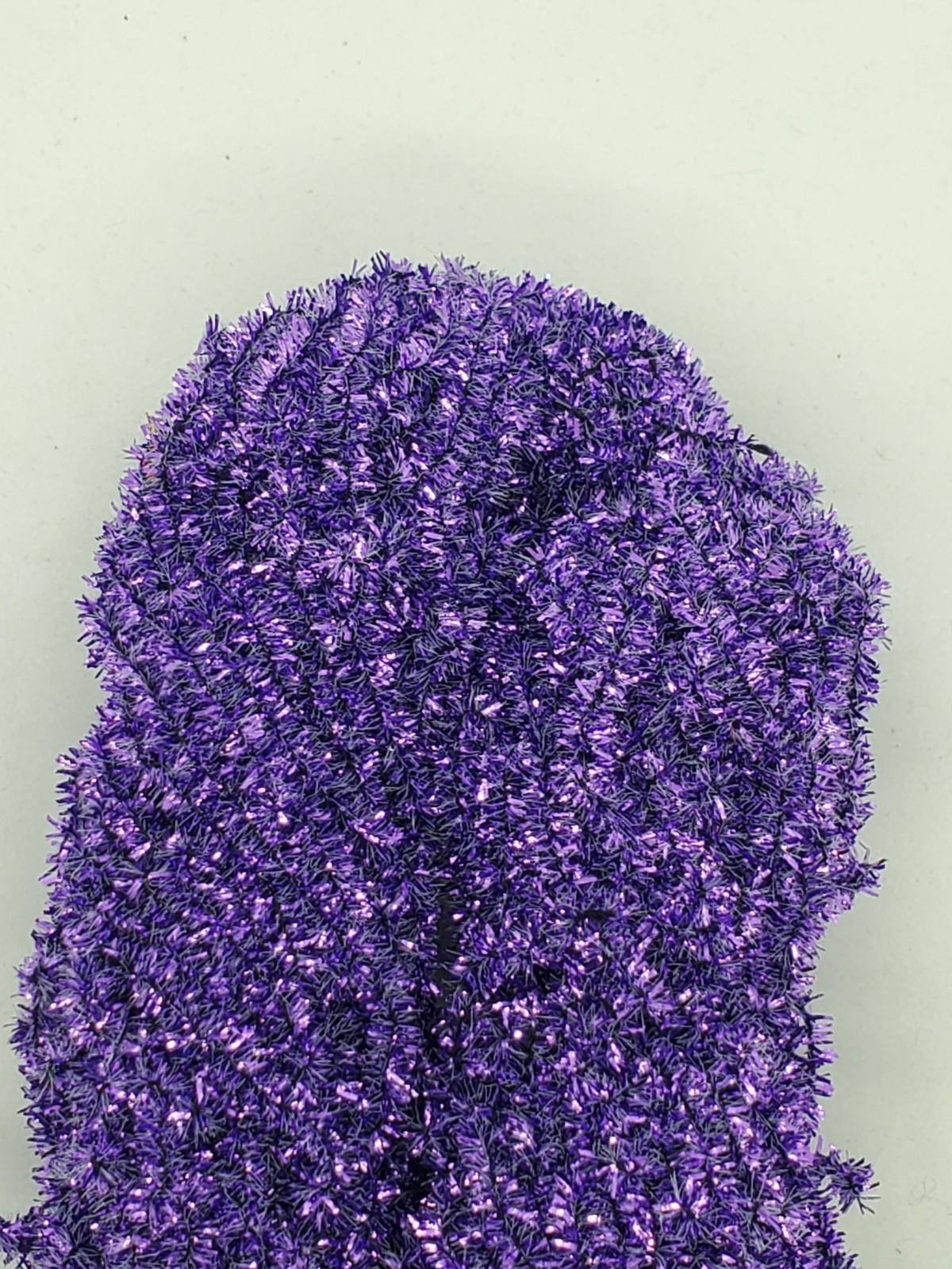 PURPLE CRYSTAL CHENILLE Size #2 - Medium 4 Yard Pack Fly & Jig Tying Material