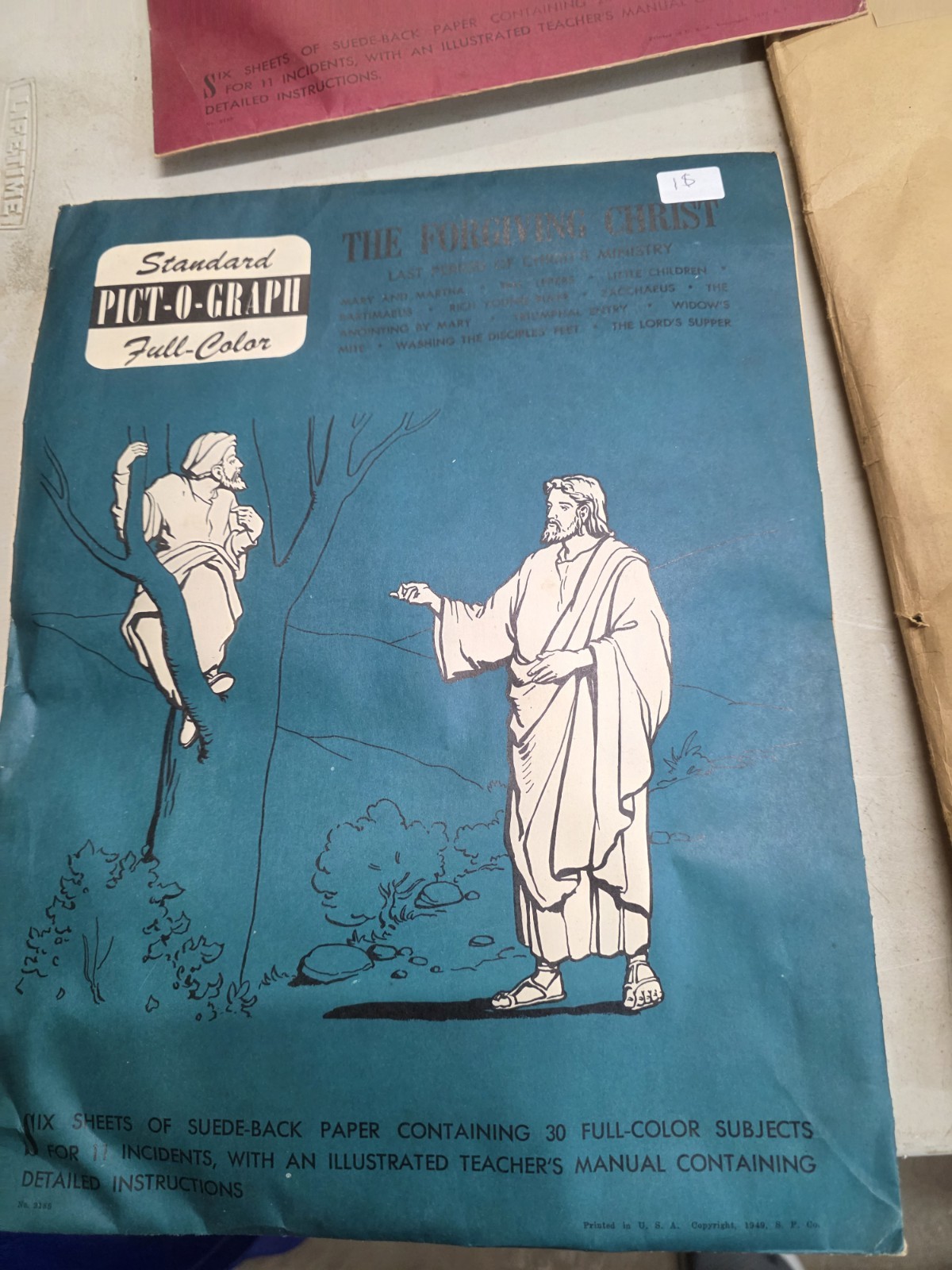 Vintage Flannel Board Bible Lessons Pictoart + 5 Sets Homeschool Lot Church