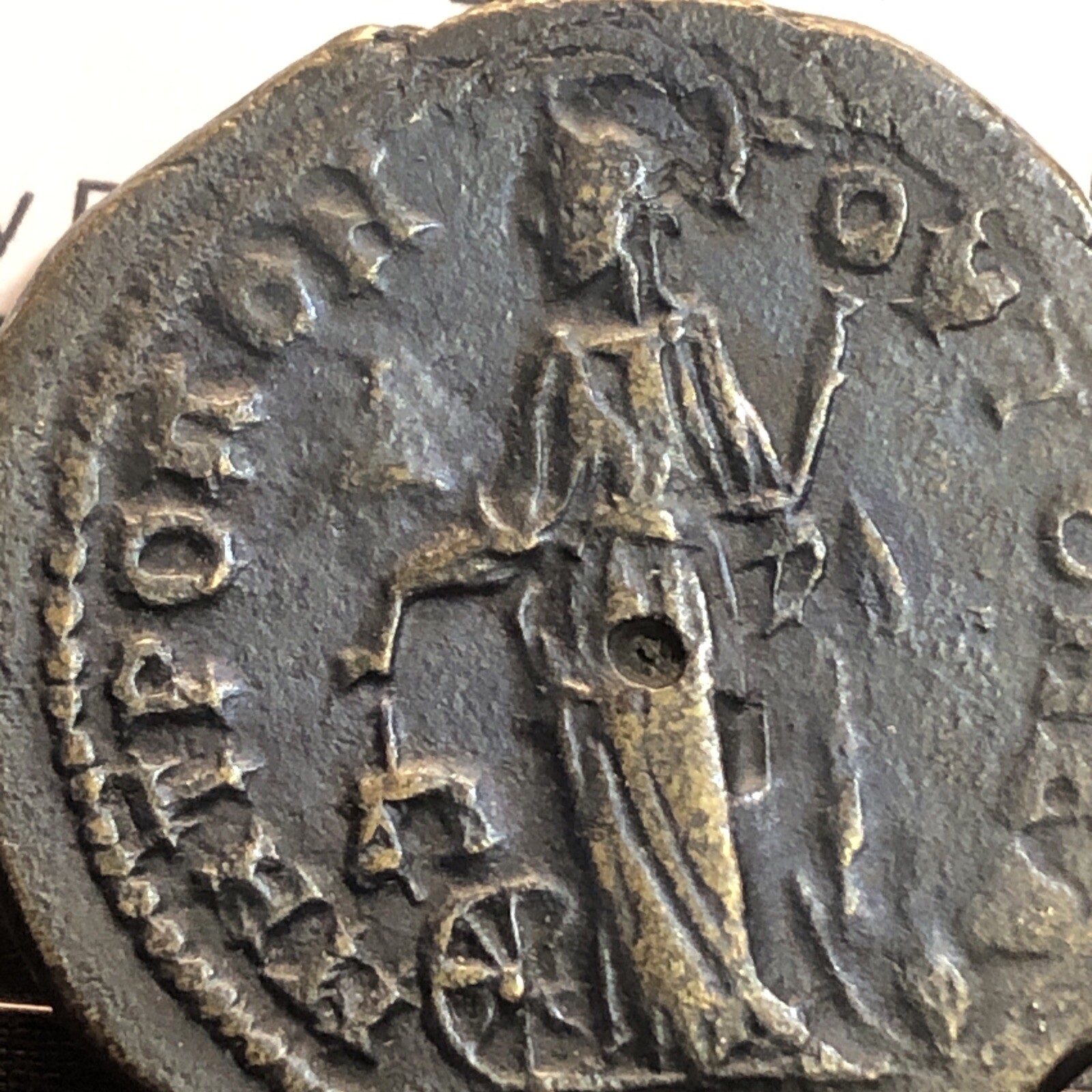 Moesia Gordian III,tranquillina Ae Bronze Nemesis Aequitas 238-244 A.D.