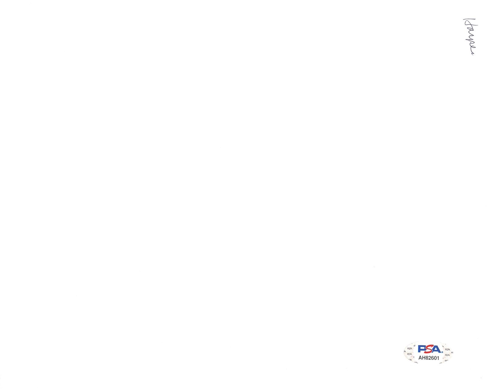 Ed Harper WWII Black Sheep Squadron Signed Autograph 8x10 Photo PSA DNA j2f1c *1