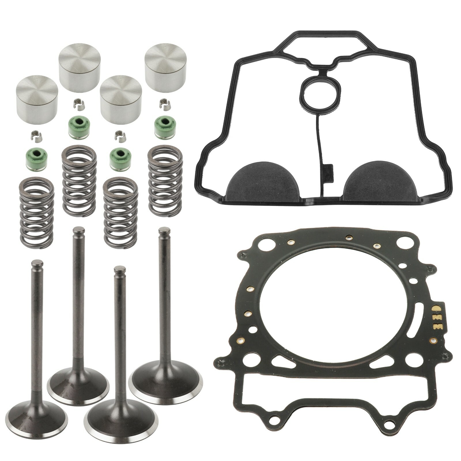 Cylinder Head Intake Exhaust Valve Gasket Kit for Yamaha YZ450F YZ450FX 2014-19