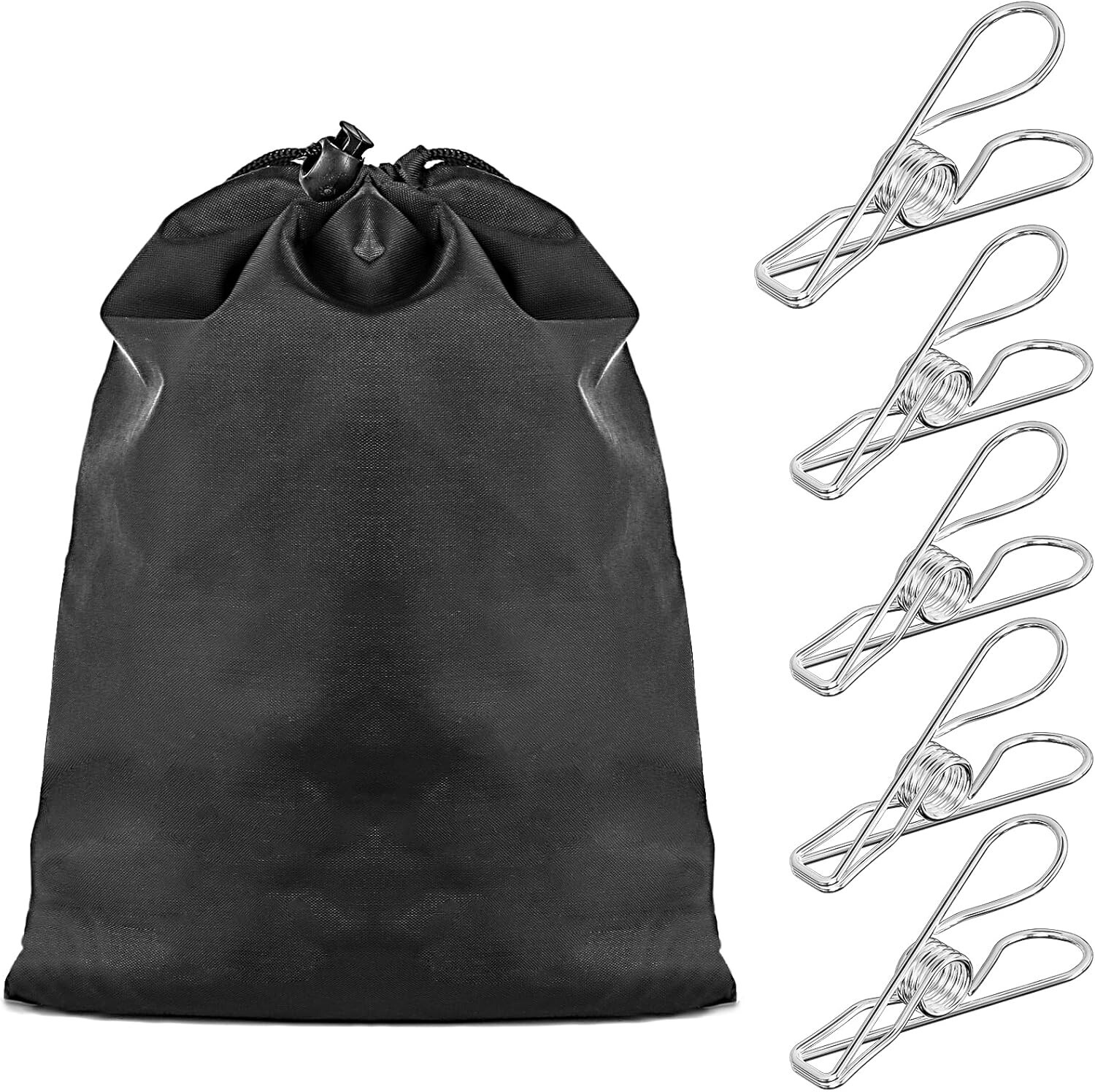 Clothes Pins Heavy Duty Outdoor 30/40 Pack Stainless Steel Clothespins Metal