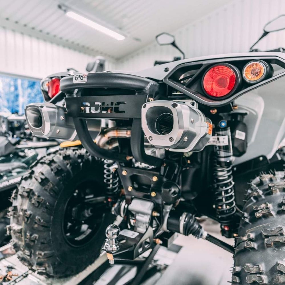 RJWC Dual Split APX Exhaust For Can-Am Renegade G2 2012-2024 10119130