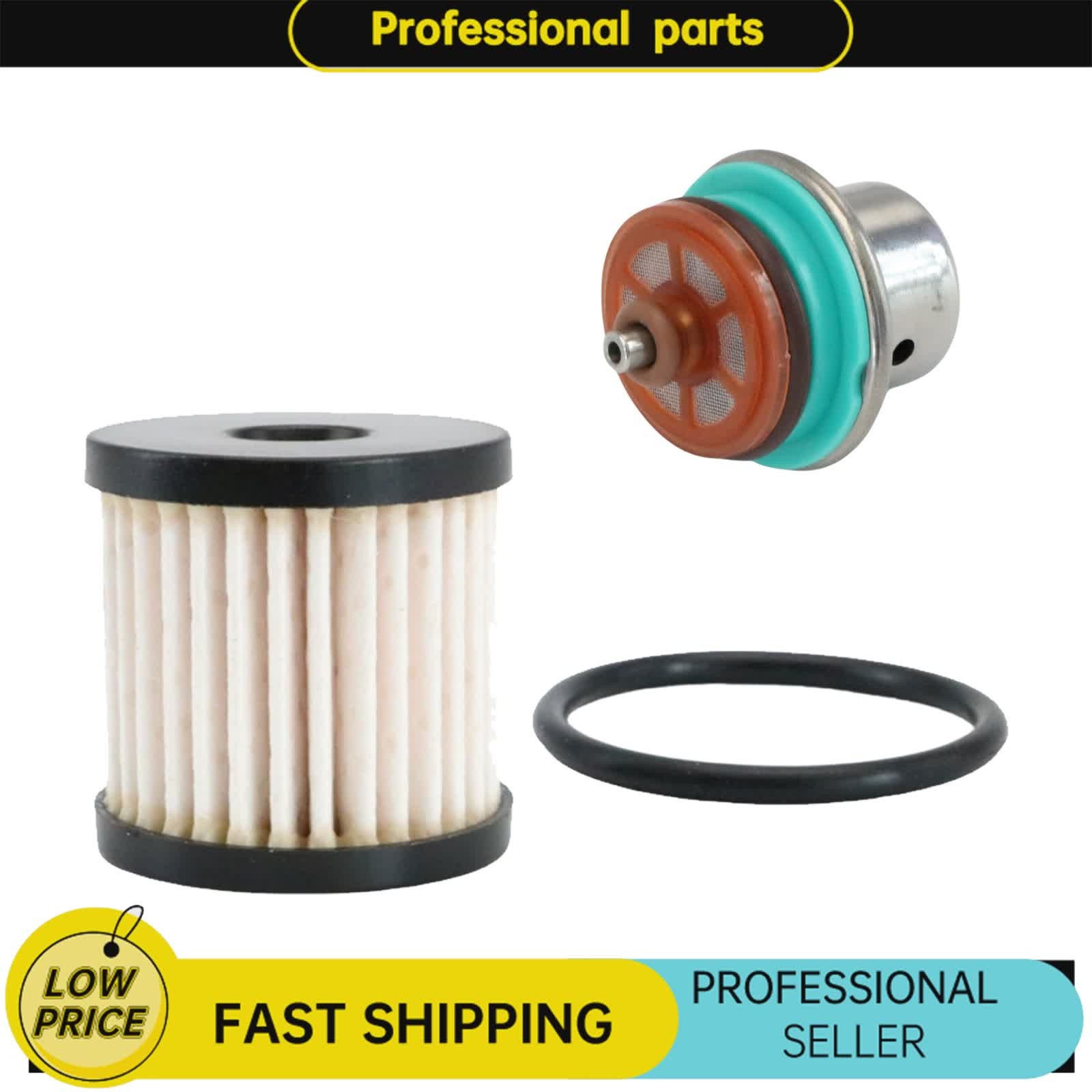 NEW Fuel Pressure Regulator+Filter For Harley Davidson Softail Street Glide Dyna