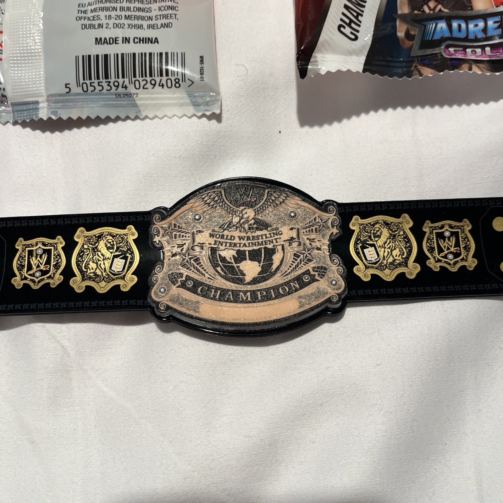 WWE Championship Slap Bands 3 Adrenaline Collection 2002 Undisputed World Title
