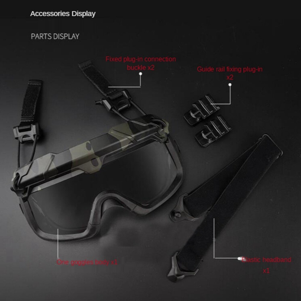 Anti Impact Anti Fog Airsoft Goggles Tactical Safety Goggles Anti Fog Glasses
