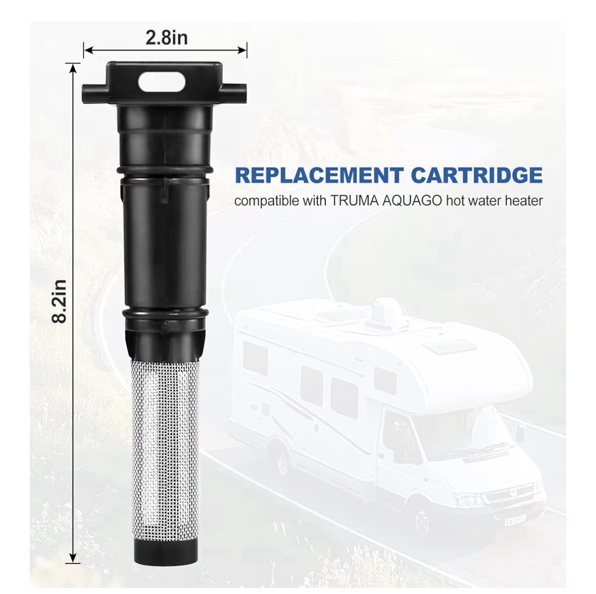Truma AquaGo Water Heater Filter Replacement RV Decalcification Winter Kit