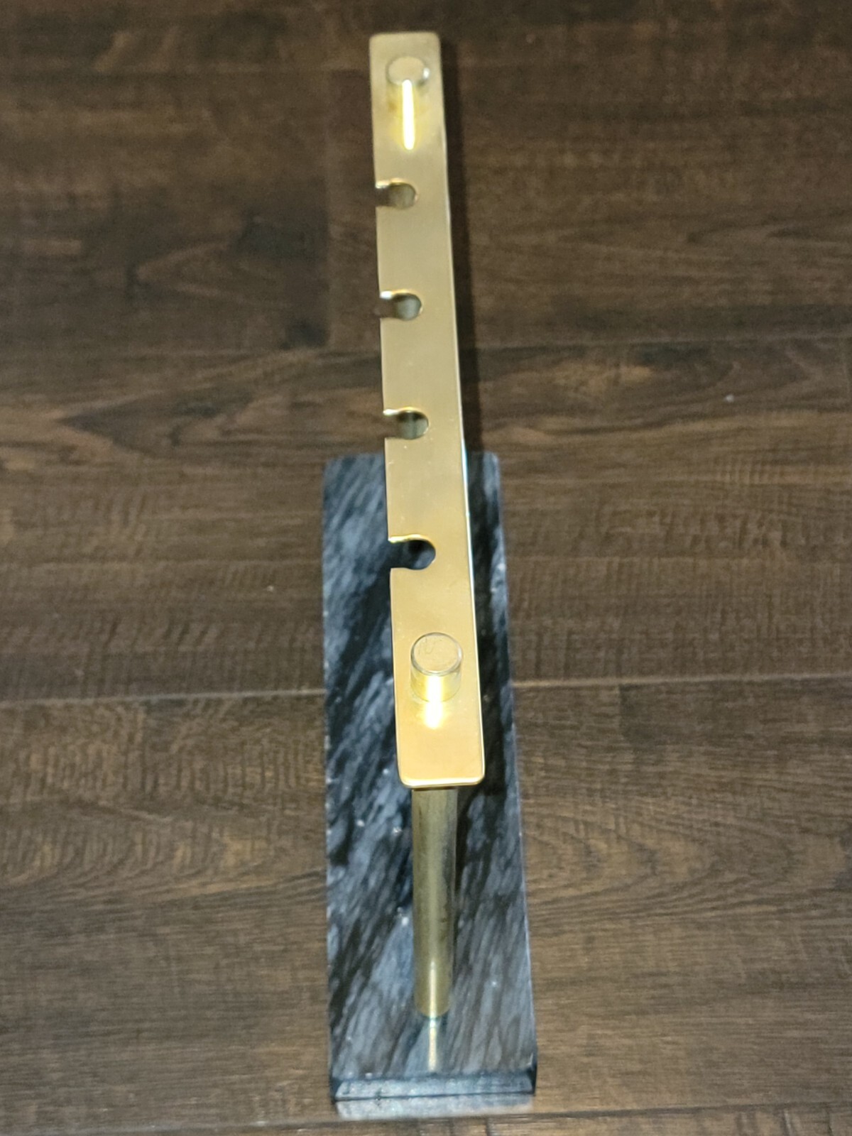 Bar Tool set w/ Marble stand Mid century modern Brass/Gold Home Decor