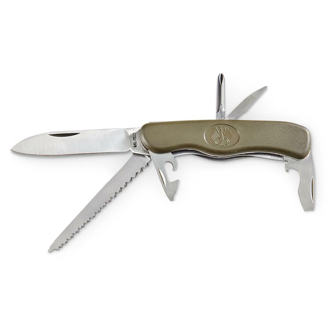 German Army Field Utility Knife - Bundeswehr Taschenmesser Multi Tool Scout