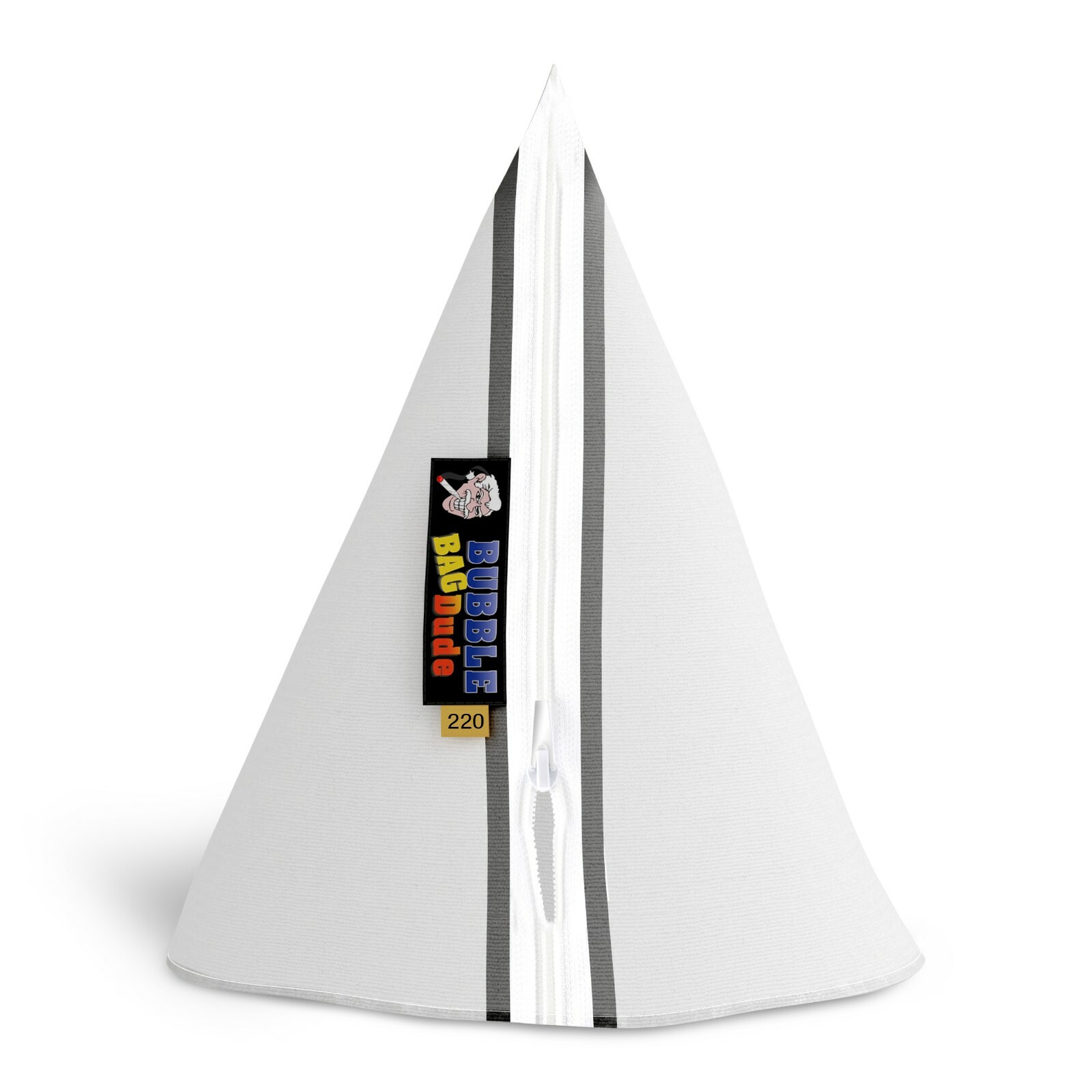 Bubble Bag BUBBLEBAGDUDE 5 GAL / 20 GAL Triangle Zipper Bags Bubble Hash Bags