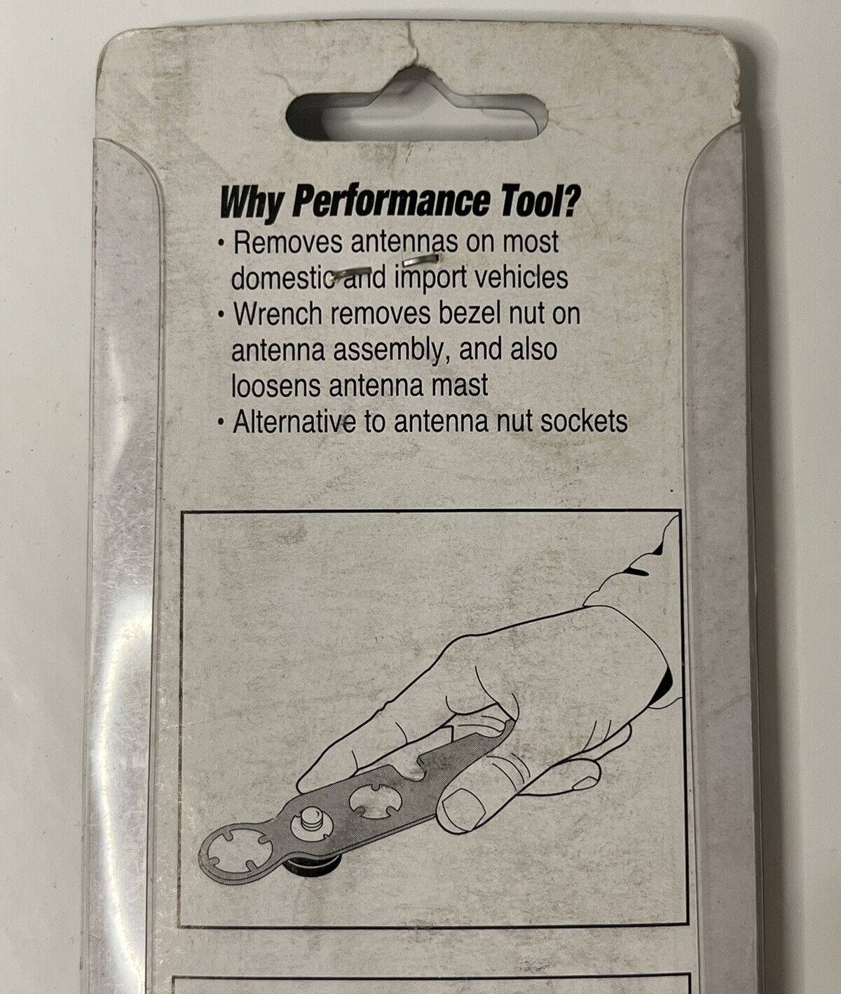Performance Tool - Antenna Wrench (Part # W80231) **Works on Most Vehicles**