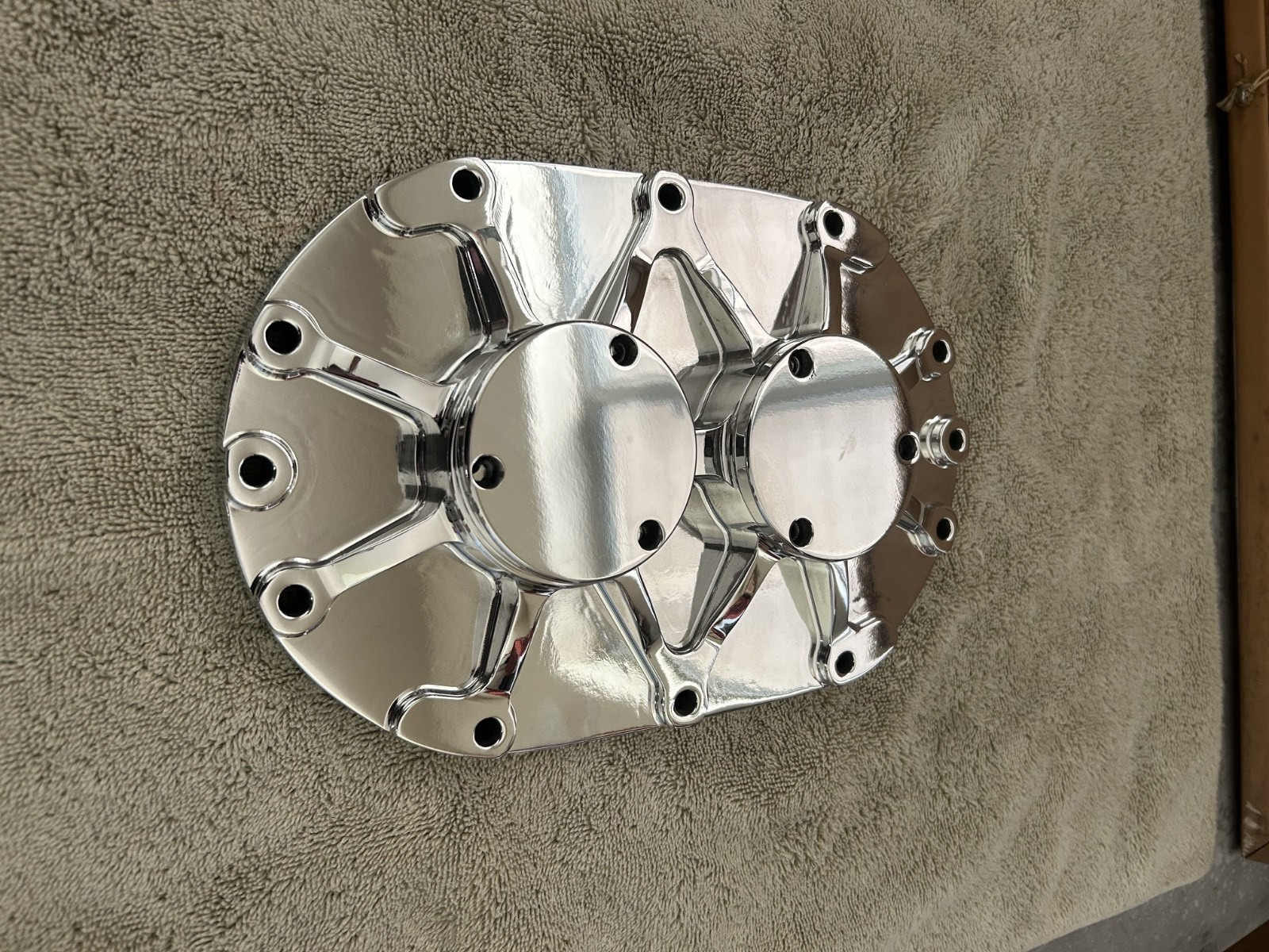 Mooneyham Blowers BILLET REAR BEARING PLATE 671 8-71 and larger 14 street race