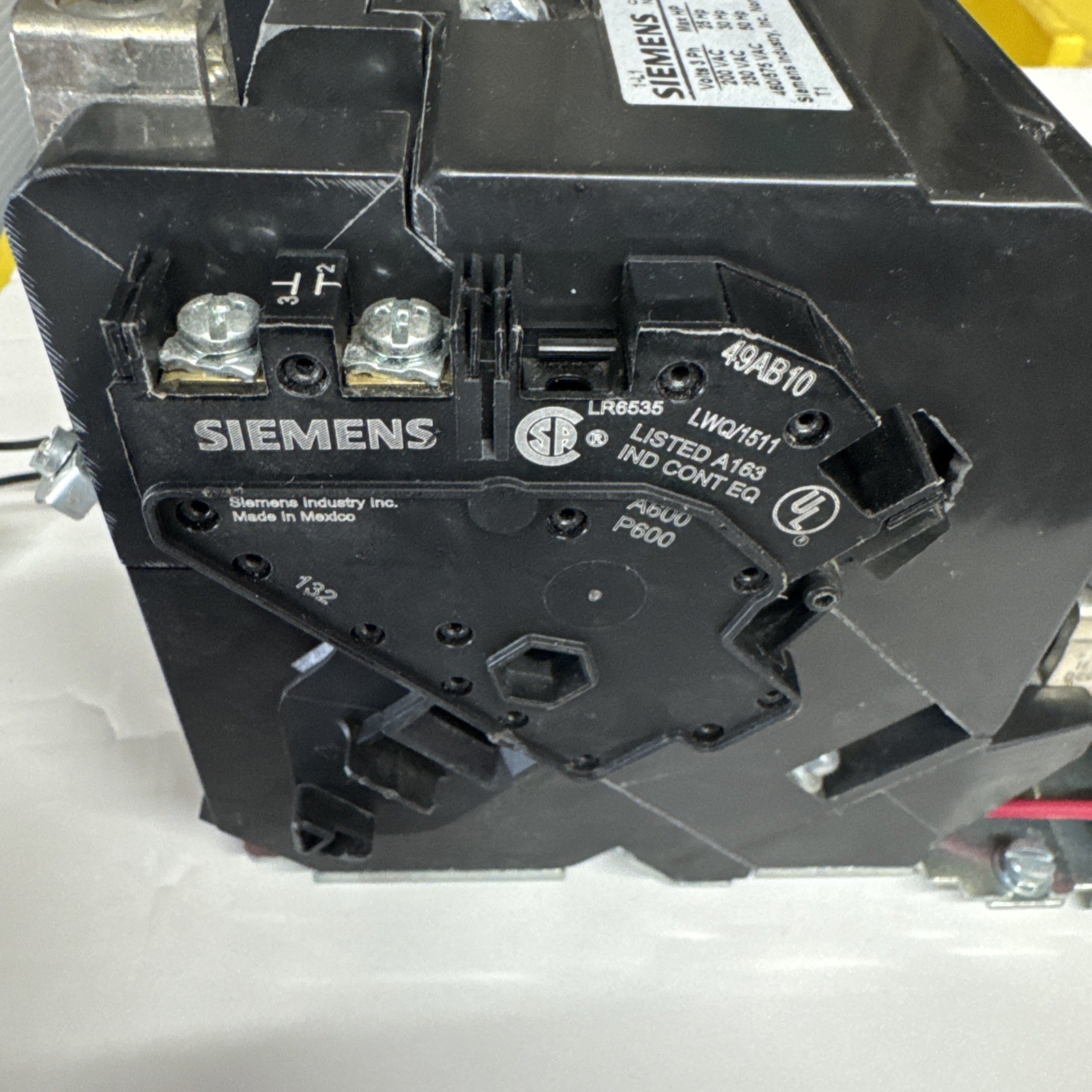 Siemens 14HU+32A* Nema Size 3 Starter