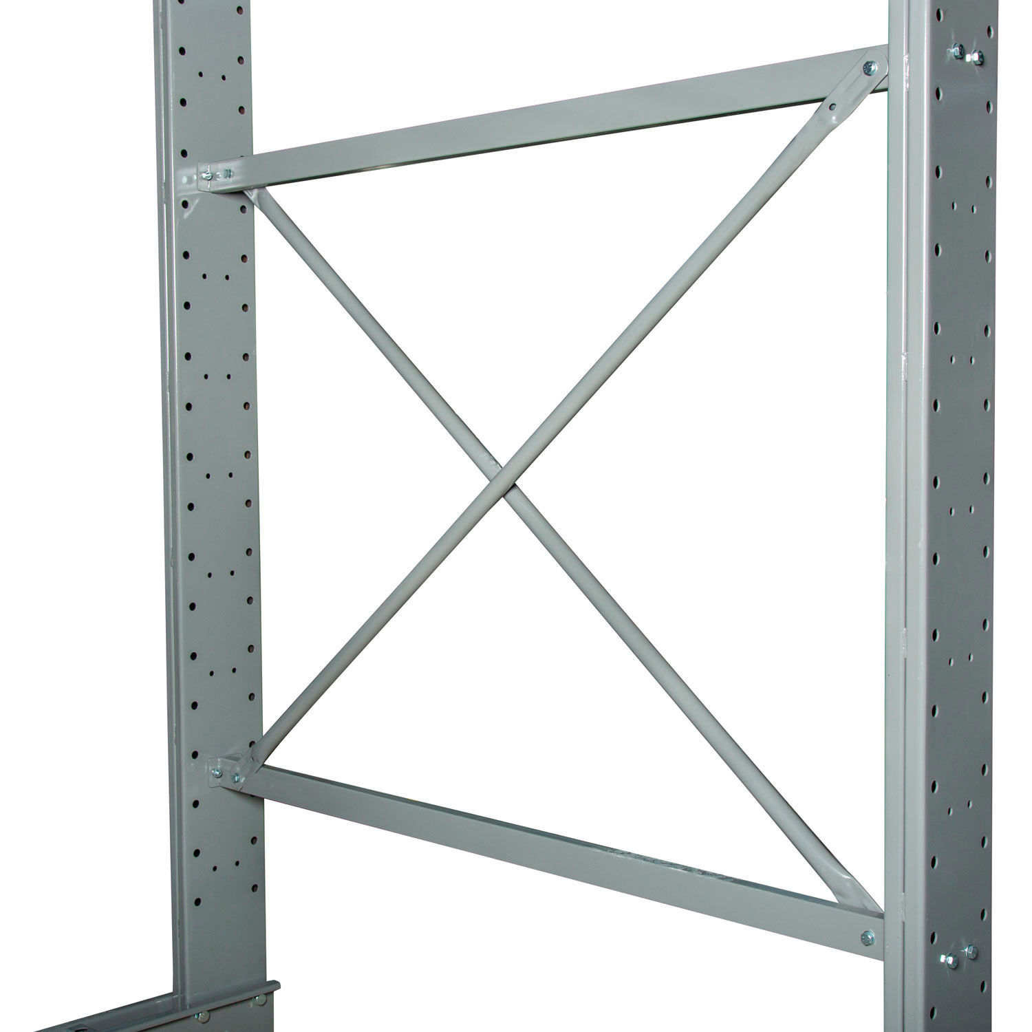 Global Industrial Single Sided Heavy Duty Cantilever Rack Starter 2" Lip