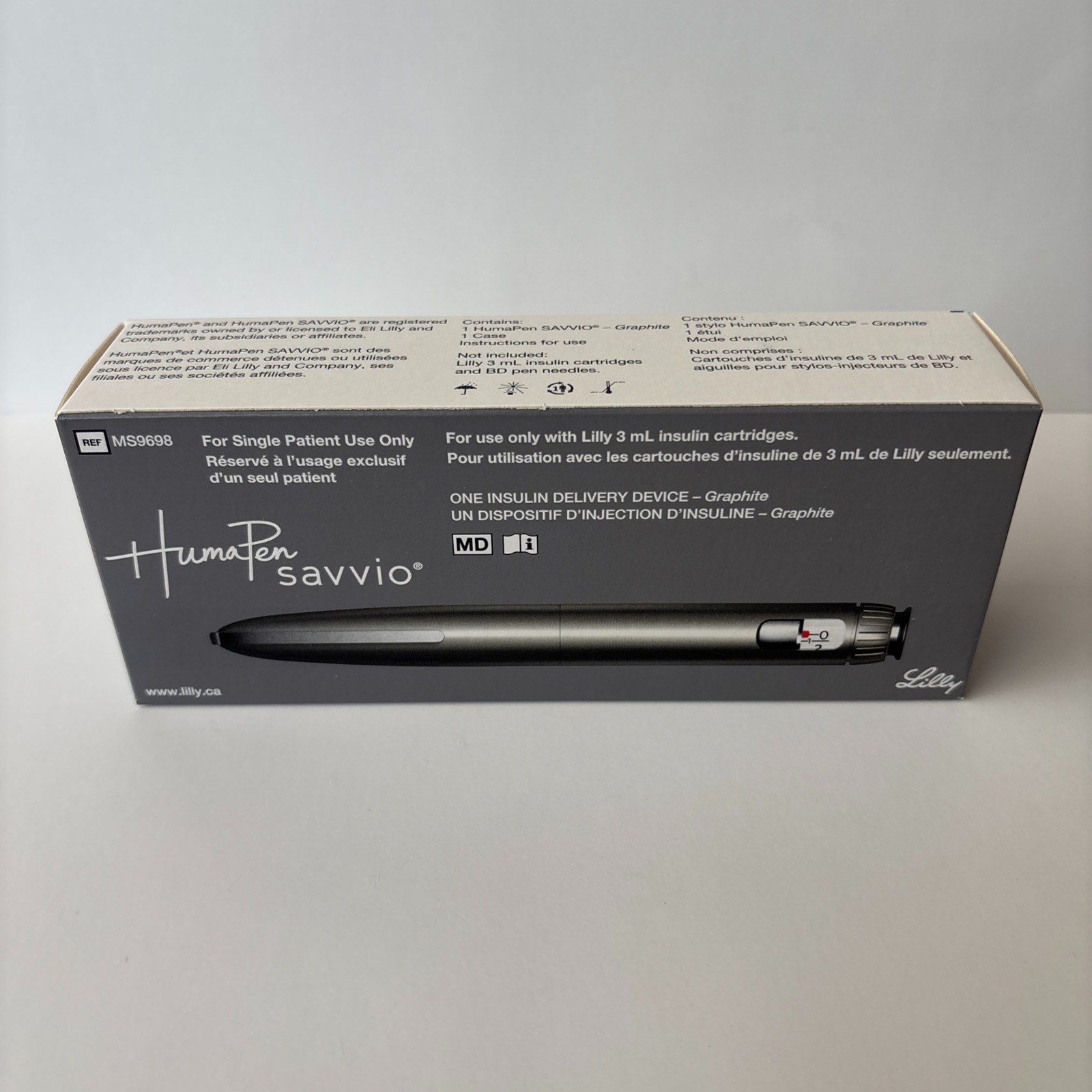 Humapen Savvio Insulin device New in Box w/instructions