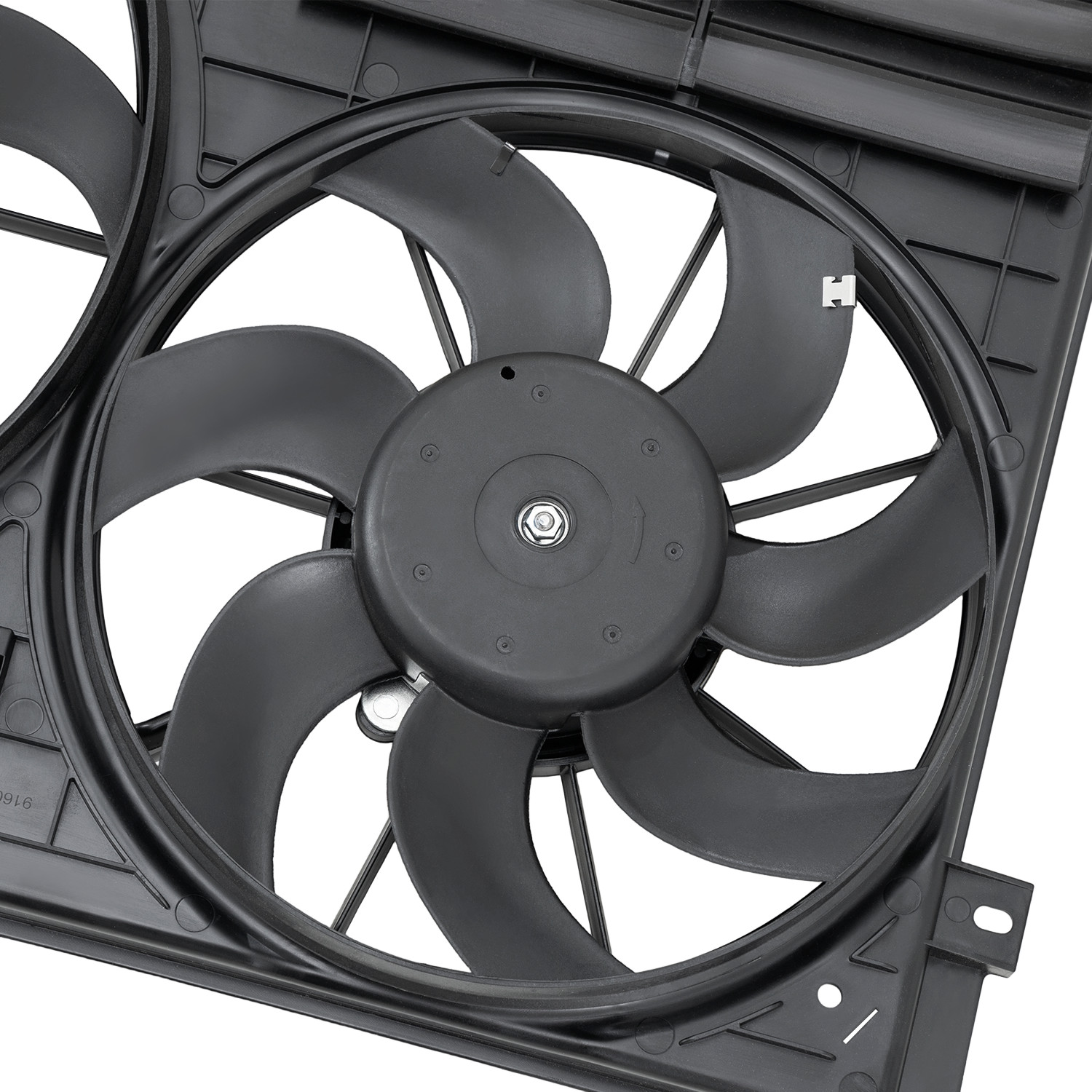Radiator Cooling Fan Assembly For VW Golf Jetta CC Beetle Passat Tiguan AUDI A3