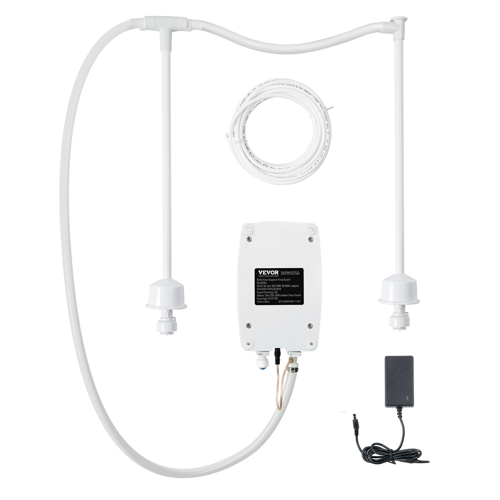 VEVOR 2x5 Gallon Bottled Water Dispenser Pump System Water Dispensing Jug Pump