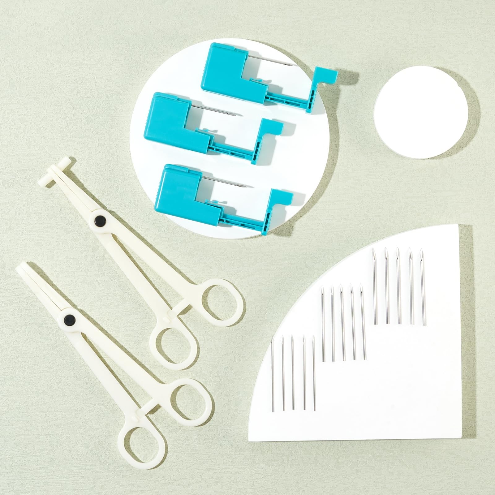 14G 16G 20G Body Piercing Kit for Belly Button/Lip/Tongue/Ear/Nose/Eyebrow/Ni...