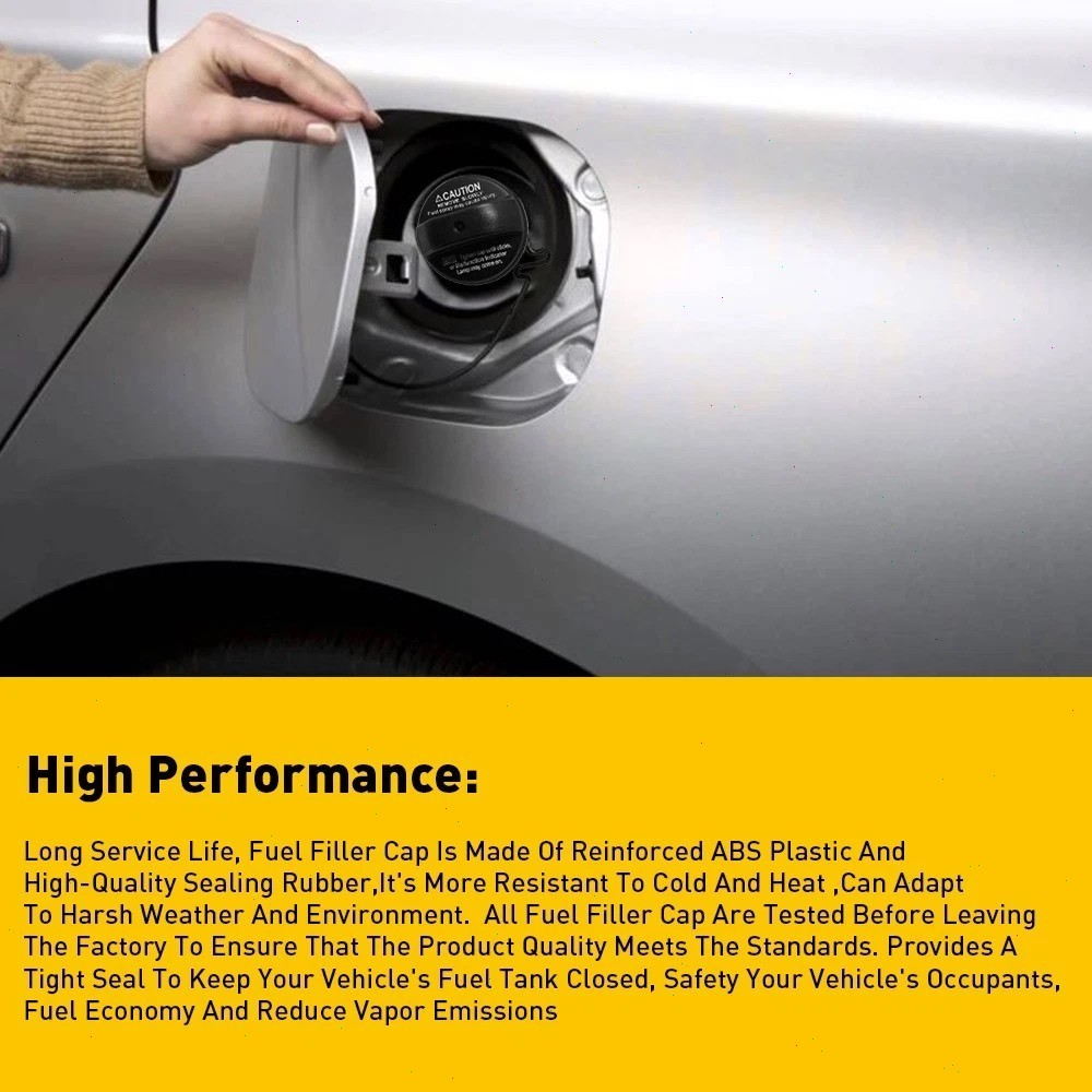 Fuel Tank Gas Cap 77300-33070, Replace 7730033070 Compatible with 4Runner Avalon