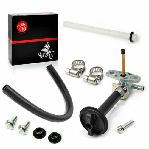 Tank Fuel Valve Petcock With Lever Screws For Honda Rancher 350 TRX350 2000-2006