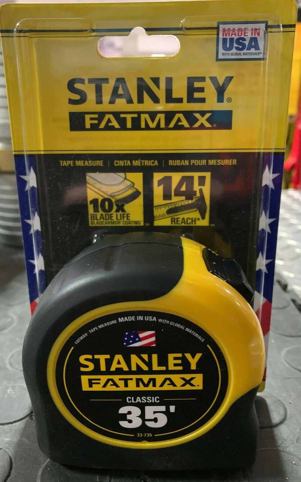 35' Stanley Fatmax Tape Measure # 33-735