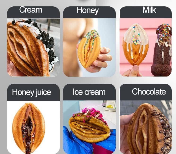 Kolice Commercial Strange Shape Waffle Maker Waffle Machine-3 grills